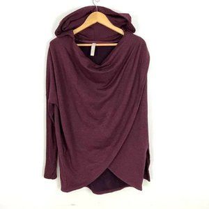 Athleta Purana Wrap Sweatshirt Hoodie Size XSmall